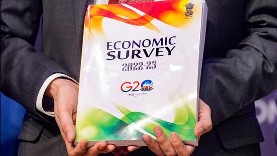 The economic survey forecast its economy will grow 6 per cent to 6.8 per cent in the next financial year starting April 1, down from 7 per cent projected for the current year.
