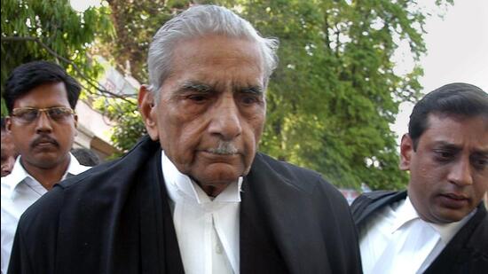 Shanti Bhushan passed away on Tuesday. (PTI) Shanti Bhushan passed away on Tuesday. (PTI)