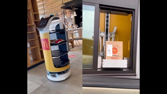 Inside McDonald’s first-ever automated outlet in the US. (Instagram/@kaansanity)