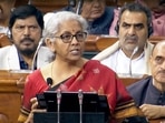 Budget 2023: Union Finance Minister Nirmala Sitharaman presents the Union Budget 2023-24 on the second day of Budget Session of Parliament.(ANI) Budget 2023: Union Finance Minister Nirmala Sitharaman presents the Union Budget 2023-24 on the second day of Budget Session of Parliament.(ANI)