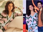 Alia Bhatt blooms with grace in floral knit cardigan and mini skirt. (Instagram, HT Photo/Varinder Chawla) Alia Bhatt blooms with grace in floral knit cardigan and mini skirt. (Instagram, HT Photo/Varinder Chawla)