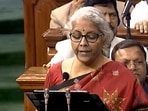 Finance minister Nirmala Sitharaman presents the Union Budget 2023-24 in the Lok Sabha on Wednesday. Finance minister Nirmala Sitharaman presents the Union Budget 2023-24 in the Lok Sabha on Wednesday.