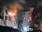 As many as 14 people died and 12 others were injured after a fire broke out in the Dhanbad apartment. (PTI)