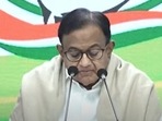 Chidambaram said Sitharaman did not mention the word poverty or unemployment even once in her speech. 