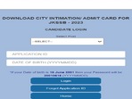 JKSSB CBT Admit Card 2023 released at jkssb.nic.in, download link here JKSSB CBT Admit Card 2023 released at jkssb.nic.in, download link here