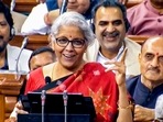 ‘Old political vehicles…sorry, polluting’: FM's slip-of-tongue in Budget speech(PTI) ‘Old political vehicles…sorry, polluting’: FM's slip-of-tongue in Budget speech(PTI)