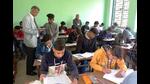 BSEB chairman Anand Kishor inspects an examinee at an examination centre in Patna on Wednesday. (Santosh Kumar/HT Photo) BSEB chairman Anand Kishor inspects an examinee at an examination centre in Patna on Wednesday. (Santosh Kumar/HT Photo)