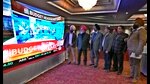 Entrepreneurs watching the live Union budget session 2023-24 in Ludhiana on Wednesday. (Gurpreet Singh/HT) Entrepreneurs watching the live Union budget session 2023-24 in Ludhiana on Wednesday. (Gurpreet Singh/HT)
