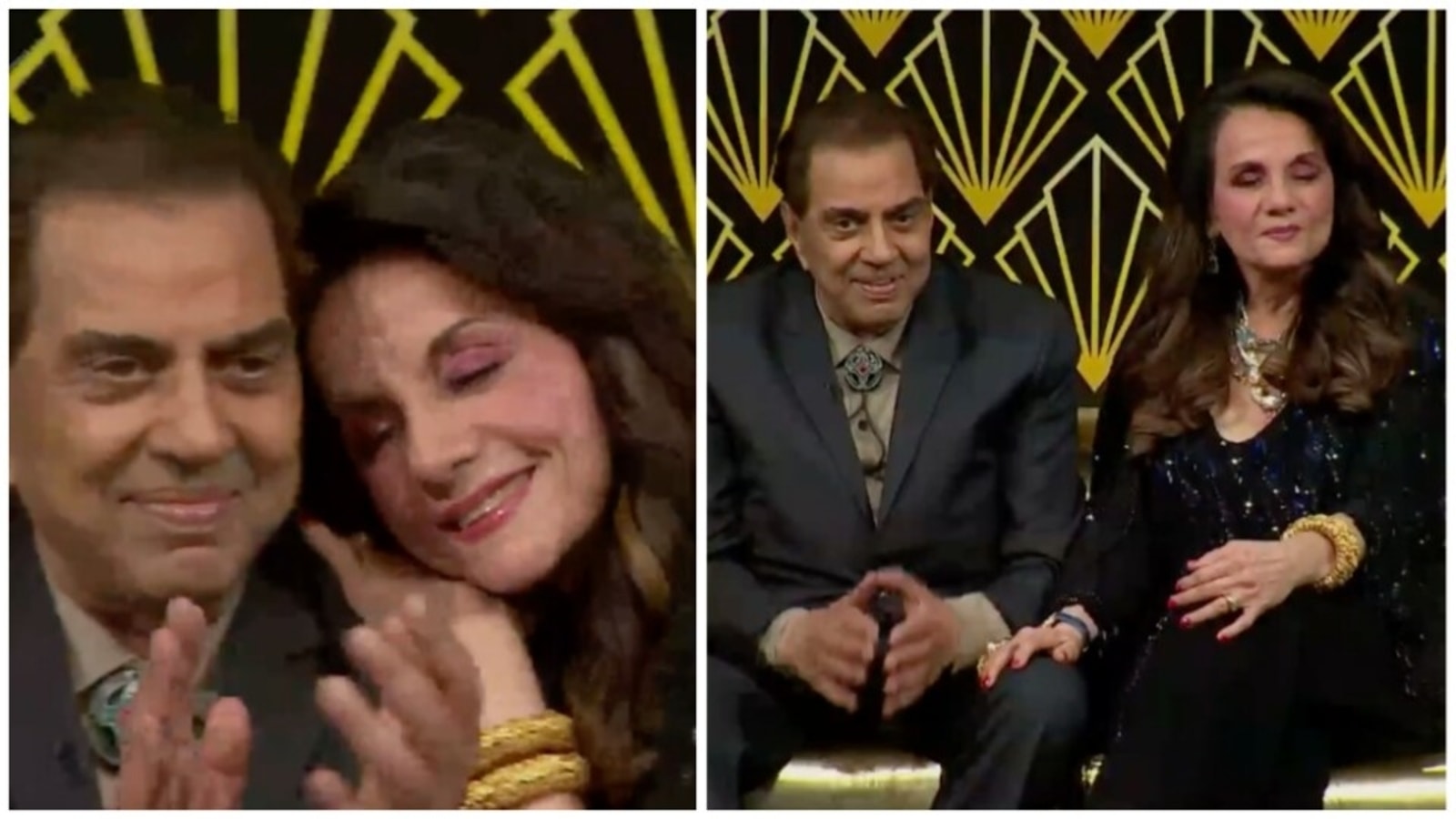 Mumtaz appears on a TV show for the first time, joins Dharmendra on Indian Idol. Watch promo
