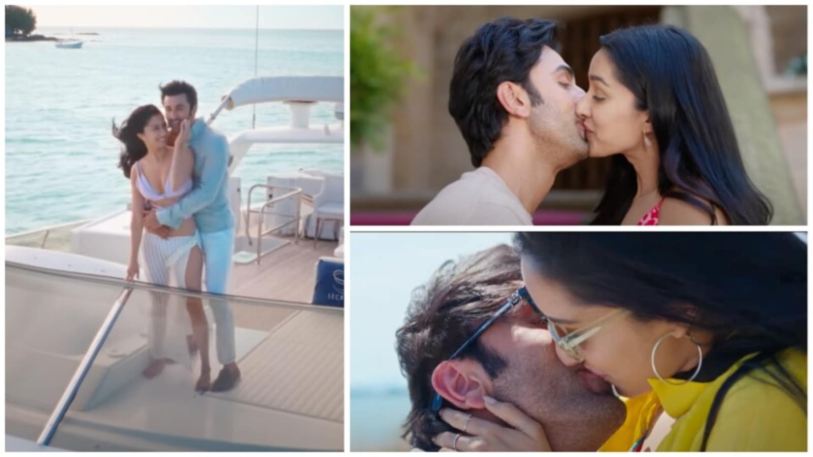 1600px x 900px - Tere Pyaar Mein: Ranbir and Shraddha can't stop kissing each other in new  song | Bollywood - Hindustan Times