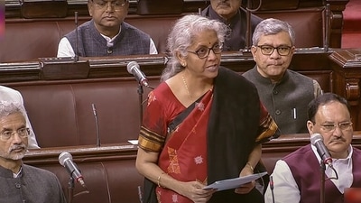 Union Finance Minister Nirmala Sitharaman on Wednesday presented the Union Budget 2023-24 in Parliament. In her speech, she announced that the government proposes to increase capital expenditure outlay by 33 per cent to <span class='webrupee'>₹</span>10 lakh crore in 2023-24, which would be 3.3 per cent of the GDP. (ANI) Union Finance Minister Nirmala Sitharaman on Wednesday presented the Union Budget 2023-24 in Parliament. In her speech, she announced that the government proposes to increase capital expenditure outlay by 33 per cent to <span class='webrupee'>₹</span>10 lakh crore in 2023-24, which would be 3.3 per cent of the GDP. (ANI)