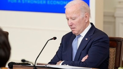 The morning search by FBI agents appeared to represent an expansion of the probe into Biden's handling of classified documents. (AP) The morning search by FBI agents appeared to represent an expansion of the probe into Biden's handling of classified documents. (AP)