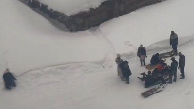 One body has been recovered so far and another found injured. (ANI) One body has been recovered so far and another found injured. (ANI)