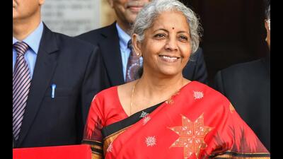 Finance minister Nirmala Sitharaman. (ANI)