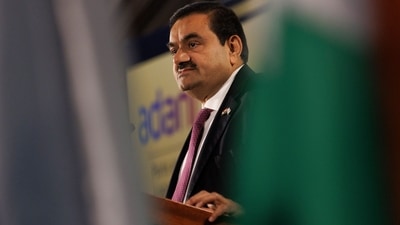 Gautam Adani, billionaire and chairman of Adani Group, during an event at the Port of Haifa. (Bloomberg) Gautam Adani, billionaire and chairman of Adani Group, during an event at the Port of Haifa. (Bloomberg)