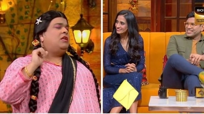 The promo of The Kapil Sharma Show featuring Kiku Sharda, Vineeta Singh and Peyush Bansal. The promo of The Kapil Sharma Show featuring Kiku Sharda, Vineeta Singh and Peyush Bansal.
