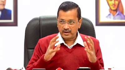 Delhi chief minister Arvind Kejriwal addresses the media, (PTI file) Delhi chief minister Arvind Kejriwal addresses the media, (PTI file)
