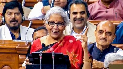 Union Finance Minister Nirmala Sitharaman on Wednesday presented the Union Budget for the fiscal year beginning April 1. Her speech outlined which items would become cheaper and which would be more expensive. (PTI) Union Finance Minister Nirmala Sitharaman on Wednesday presented the Union Budget for the fiscal year beginning April 1. Her speech outlined which items would become cheaper and which would be more expensive. (PTI)