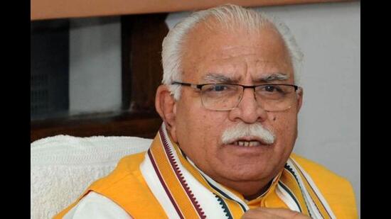 Haryana chief minister Manohar Lal Khattar said that under the leadership of Prime Minister Narendra Modi, the Union finance minister Nirmala Sitharaman has presented the budget keeping in mind every section of the society. (HT File Photo)