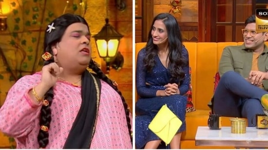 The promo of The Kapil Sharma Show featuring Kiku Sharda, Vineeta Singh and Peyush Bansal.