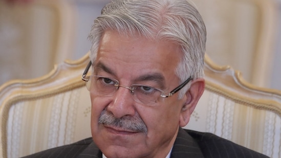 Peshawar Mosque Blast: Khawaja Asif is seen. (Reuters)