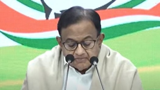Chidambaram said Sitharaman did not mention the word poverty or unemployment even once in her speech. 