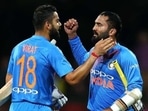 Virat Kohli and Dinesh Karthik(Twitter) Virat Kohli and Dinesh Karthik(Twitter)