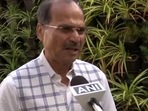 Congress MP Adhir Ranjan Chowdhary.