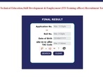MPPEB ITI Training Officer result 2022 out at esb.mp.gov.in MPPEB ITI Training Officer result 2022 out at esb.mp.gov.in
