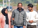 Lucknow: Journalist Siddique Kappan with his wife Raihana and son Muzammil following his release from the Lucknow District Jail, in Lucknow, Thursday, Feb 2, 2023. (PTI Photo/Nand Kumar)(PTI02_02_2023_000063B)(PTI) Lucknow: Journalist Siddique Kappan with his wife Raihana and son Muzammil following his release from the Lucknow District Jail, in Lucknow, Thursday, Feb 2, 2023. (PTI Photo/Nand Kumar)(PTI02_02_2023_000063B)(PTI)