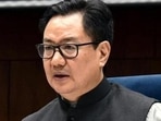 Union minister for law and justice Kiren Rijiju (ANI Photo) Union minister for law and justice Kiren Rijiju (ANI Photo)