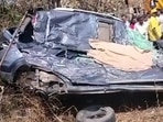 The deceased woman was taking her 16-year-old daughter to school when the freak accident happened.(ANI) The deceased woman was taking her 16-year-old daughter to school when the freak accident happened.(ANI)