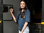 Athiya Shetty was spotted on Wednesday. (Yogen Shah) Athiya Shetty was spotted on Wednesday. (Yogen Shah)
