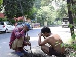 The government told Parliament last year that at least 321 people died in the past five years from cleaning drains. (HT Photo) The government told Parliament last year that at least 321 people died in the past five years from cleaning drains. (HT Photo)