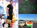 Gaurav Taneja created history after he flew 350 kms in US airspace creating the largest ever map of India Gaurav Taneja created history after he flew 350 kms in US airspace creating the largest ever map of India