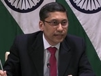 Ministry of External Affairs (MEA) spokesperson Arindam Bagchi.(ANI File photo) Ministry of External Affairs (MEA) spokesperson Arindam Bagchi.(ANI File photo)