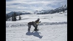 A skier being assisted to ski on the snow-covered slopes at Kangdori ski resort, Gulmarg, in Baramulla on Thursday. A day after two skiers from Poland were killed when an avalanche hit a group of skiers, skiing resumed in Gulmarg on Thursday. (ANI) A skier being assisted to ski on the snow-covered slopes at Kangdori ski resort, Gulmarg, in Baramulla on Thursday. A day after two skiers from Poland were killed when an avalanche hit a group of skiers, skiing resumed in Gulmarg on Thursday. (ANI)