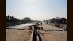 The Ashram flyover was shut for traffic on January 1 for 45 days for construction work that will link it to a new overpass being built 50 metres away. (HT photo) The Ashram flyover was shut for traffic on January 1 for 45 days for construction work that will link it to a new overpass being built 50 metres away. (HT photo)