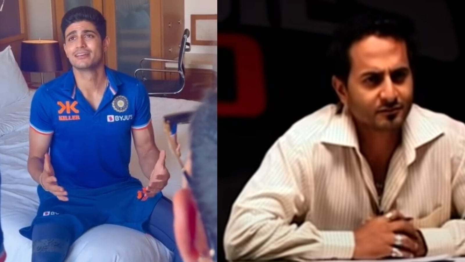 Ꮪhubman Gill slaps himself as he recreates Nikhil Chinapa’s Roadies scene with Ishan Kishan, Yuzvendra Chahal. Watch