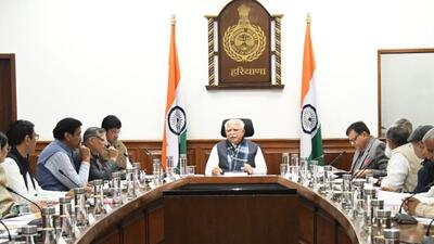 Haryana chief minister Manohar Lal Khattar said the budget session, planned in two parts, will begin with the governor’s address. (HT File) Haryana chief minister Manohar Lal Khattar said the budget session, planned in two parts, will begin with the governor’s address. (HT File)
