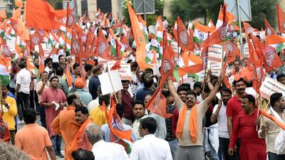 Since March last year, campaigns targeting Muslim businesses have been underway in Karnataka, especially after the hijab row. Since March last year, campaigns targeting Muslim businesses have been underway in Karnataka, especially after the hijab row.