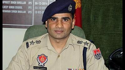 Jalandhar police commissioner Kuldeep Singh Chahal. Jalandhar police commissioner Kuldeep Singh Chahal.