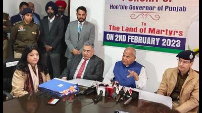 Punjab governor Banwarilal Purohit on Thursday asked sarpanches of border villages to write directly to him about those involved in drug smuggling while directing the state police authorities to thwart efforts being made to revive Khalistan movement in Punjab.