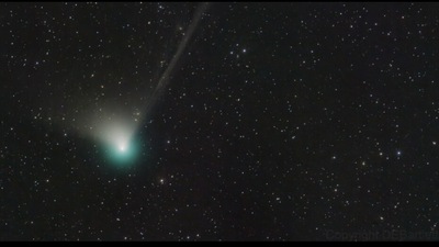 Rare green comet comes nearest to earth. (Website/@Nasa)