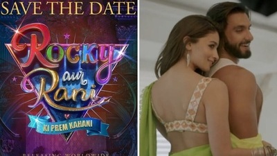 Alia Bhatt and Ranveer Singh's Rocky Aur Rani Ki Prem Kahani will now be released in July 2023. Alia Bhatt and Ranveer Singh's Rocky Aur Rani Ki Prem Kahani will now be released in July 2023.