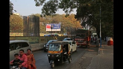 The untoward incident occurred on Wednesday around 7.30 pm. (RAVINDRA JOSHI/ HT PHOTO)