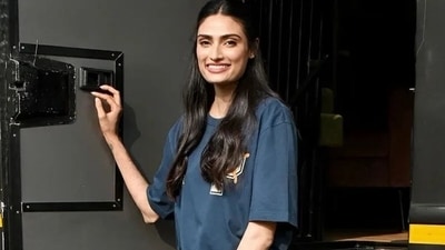 Athiya Shetty was spotted on Wednesday. (Yogen Shah) Athiya Shetty was spotted on Wednesday. (Yogen Shah)