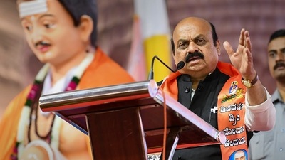 The CM said Mukteshwara is the most revered god and this temple has a rich history. (PTI) The CM said Mukteshwara is the most revered god and this temple has a rich history. (PTI)
