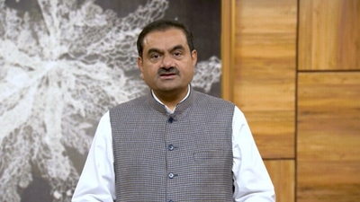 Indian billionaire Gautam Adani.