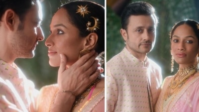 Masaba Gupta and Satyadeep Misra shared their wedding photos on Instagram. Masaba Gupta and Satyadeep Misra shared their wedding photos on Instagram.